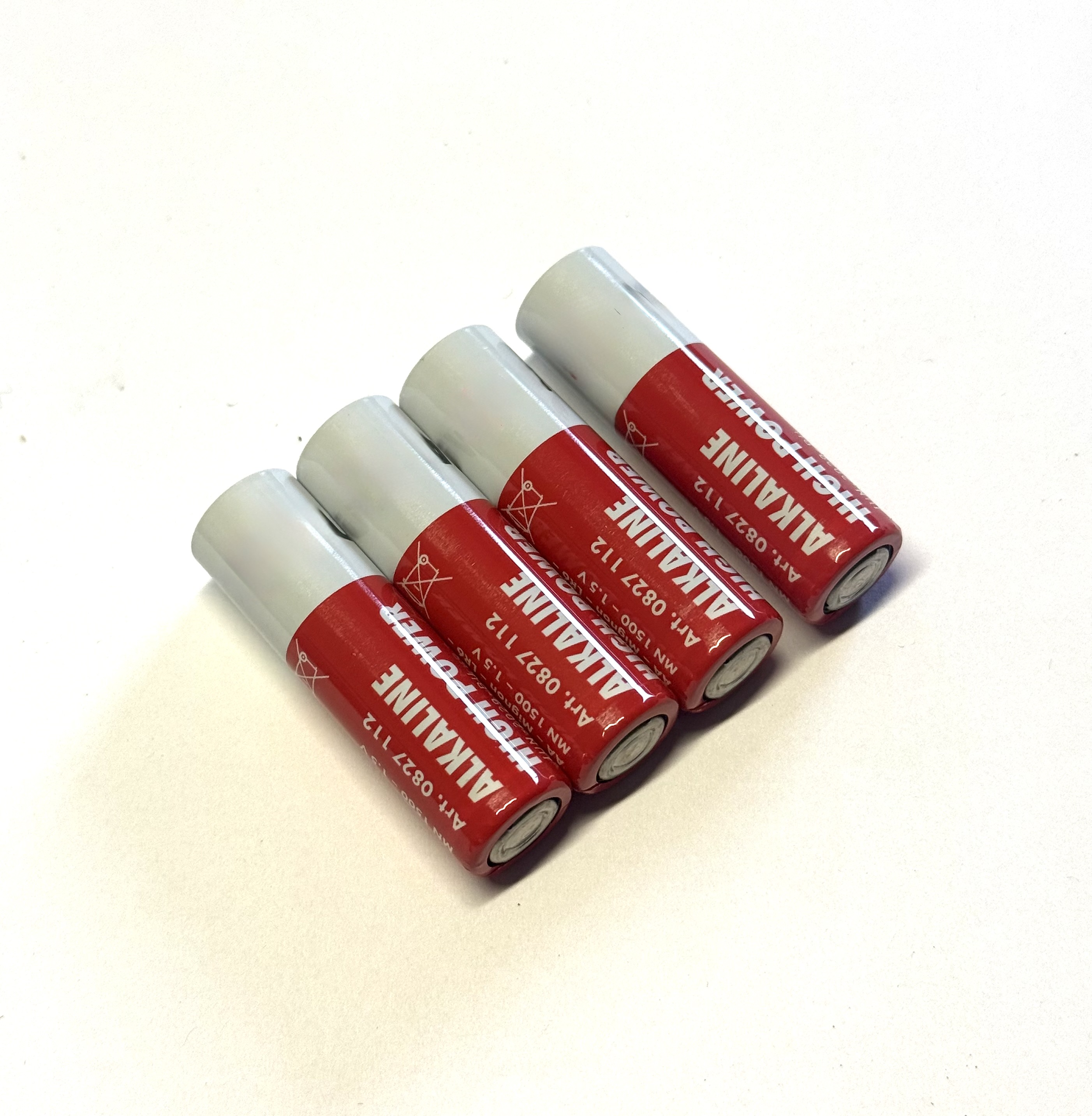 4x Batterie AA 1,5V