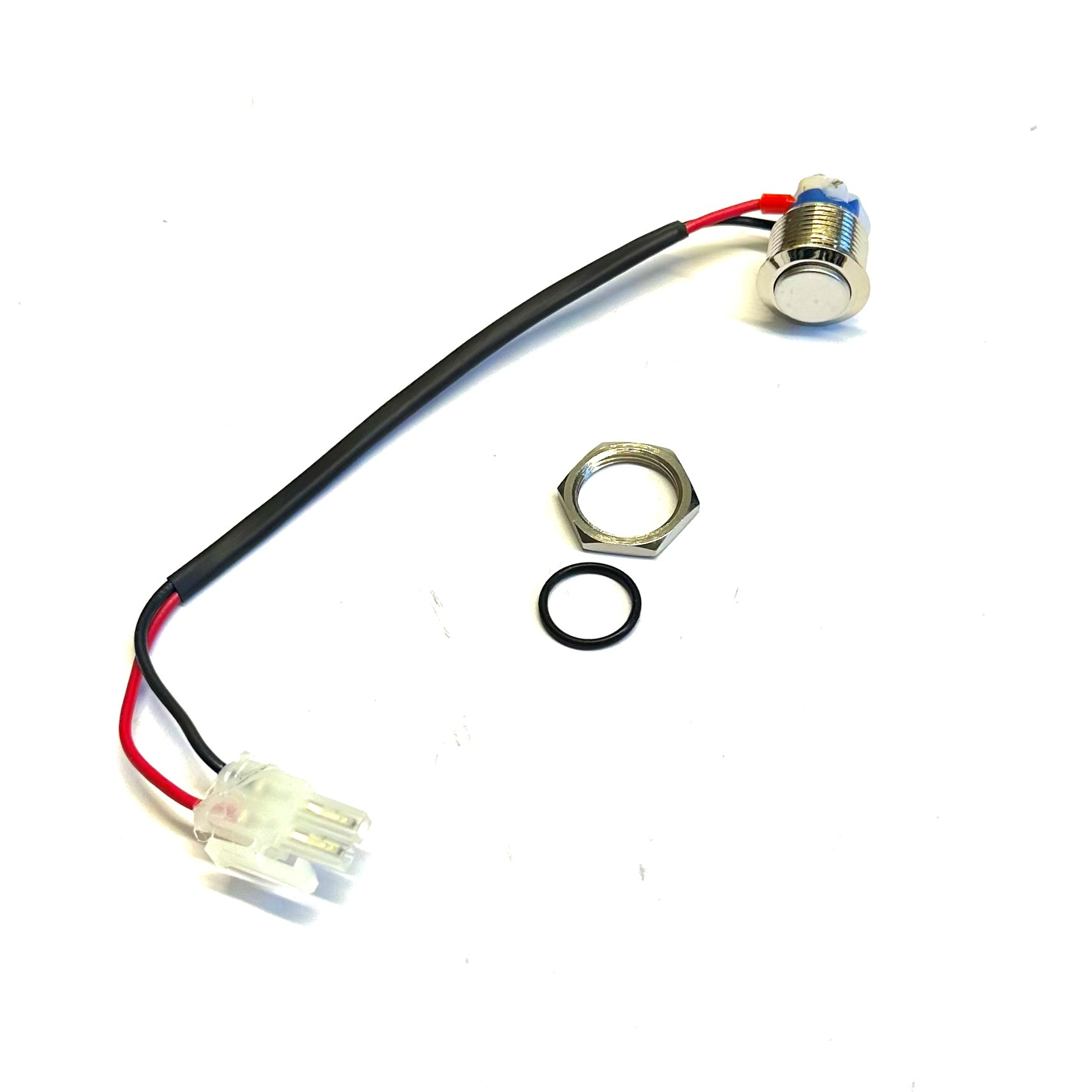 Edelstahltaster DN15mm mit Steckerkabel